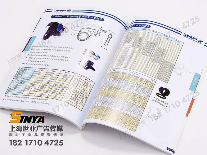 上海工业产品样本设计 图示仪 工业宣传册 世亚广告 印刷厂家 遥控