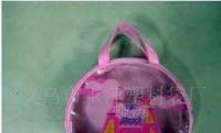 义乌“玉萍”箱包专业生产订做各类时尚精致高频机/平车PVC广告袋[供应]_塑料包装制品
